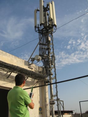 Medición antena telefonía móvil